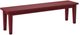 John Thomas Furniture® Customizable Select 60" Shaker Bench-1