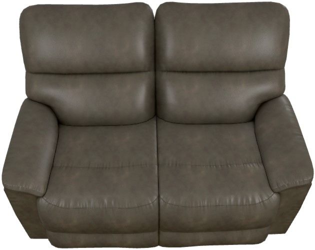 La-Z-Boy® Brooks Slate Manual Reclining Loveseat-4