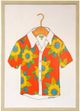 Stylecraft Green/Light Blue/Off-White/Orange/Yellow/White Wall Art-0
