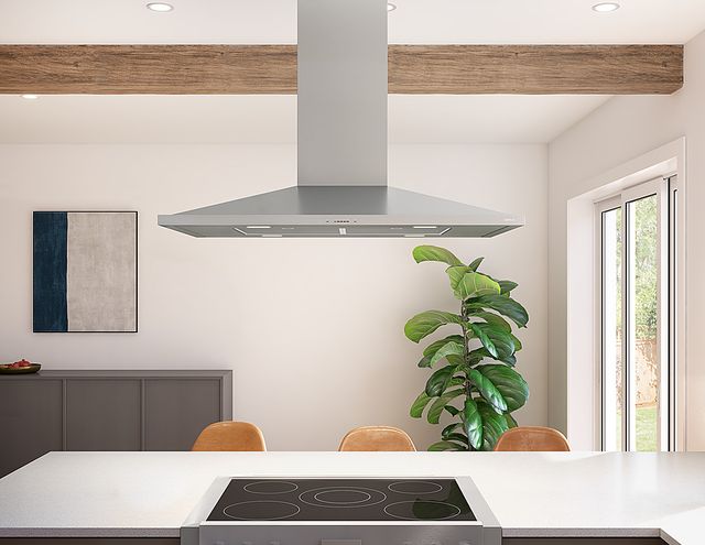 Zephyr Core Collection Anzio 36" Stainless Steel Island Range Hood -3