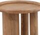 Dovetail Furniture Xanthos Light Natural Side Table-4