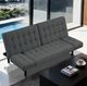 Furniture of America® Bellevue Dark Gray Sofa-5