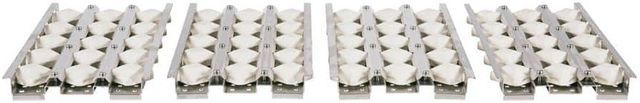 Coyote® Outdoor Living 42" 4 Piece Set Stainless Steel Flame Tamer Set