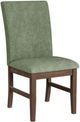 Elements International Santa Barbara Avocado/Walnut Dining Chair-0
