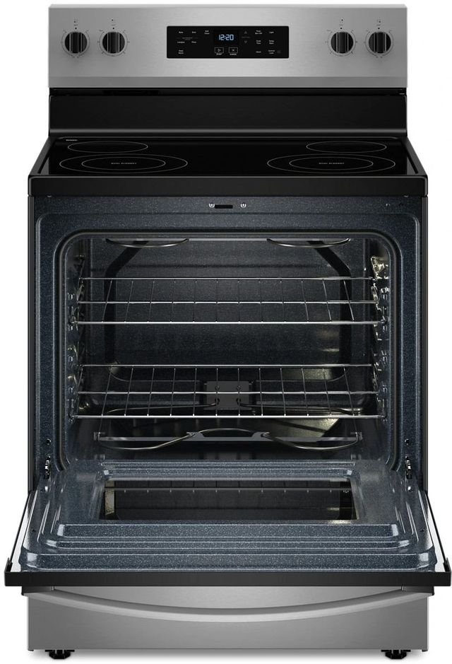 Whirlpool® 30" Stainless Steel Freestanding Electric Range-1