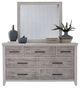 Liberty Furniture Backroads Parchment Brown/Weathered White Dresser and Mirror-0