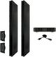 Sonance® R12SUB KIT Black Subwoofer System with DSP-0