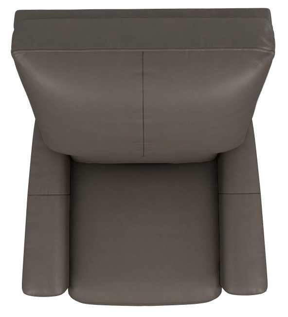 La-Z-Boy® Kells Shitake Leather Power Wall Recliner with Headrest and Lumbar-4
