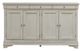 Liberty Furniture Morrow Bay Porcelain White Hall Buffet-2