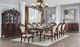 New Classic® Home Furnishings Constantine Beige/Cherry Dining Arm Chair-1