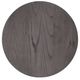 American Woodcrafters Filmore Slate Grey Pub Table with Grey Oak Base-2
