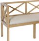 StyleCraft Gray/Weathered Barn Wooden Bench-1