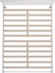 Rize Home Farmhouse Style Gloss White Full 48" Panel Bed-2