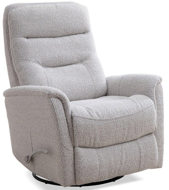 Parker House® Gemini Bloke Cotton Manual Swivel Recliner-1