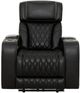 Primo™ International Colton Black Power Glider Recliner -1