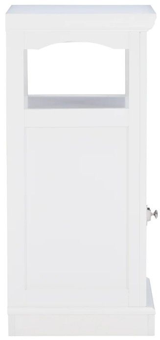 Linon Scarsdale White Demi Cabinet-3