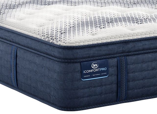 Serta® iCOMFORTPRO™ Buckingham 16" Latex Ultra Plush Pillow Top Twin XL Mattress-1