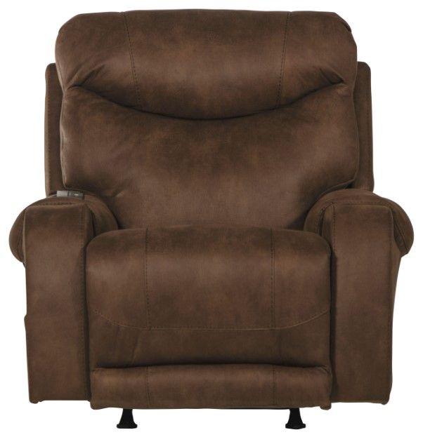 Catnapper® Recharger Chocolate Power Recliner with Power Headrests and Lumbar-2