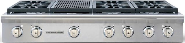 American Range Performer Series 48" Stainless Steel Gas Rangetop-0