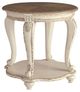 Signature Design by Ashley® Realyn 2-Piece White/Brown Living Room Table Set-2