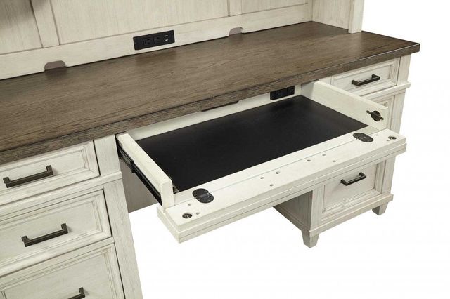 Aspenhome® Caraway Aged Ivory Credenza Desk-2