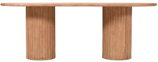 Jofran Inc. Breck/SVEN 7-Piece Brown/Forest Dining Table Set-2