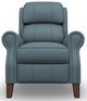 Best® Home Furnishings Customizable Joanna Leather Power High Leg Recliner with Dark Walnut Legs-1