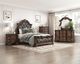 Homelegance® Gilmartin Dark Brown Eastern King Panel Bed-1