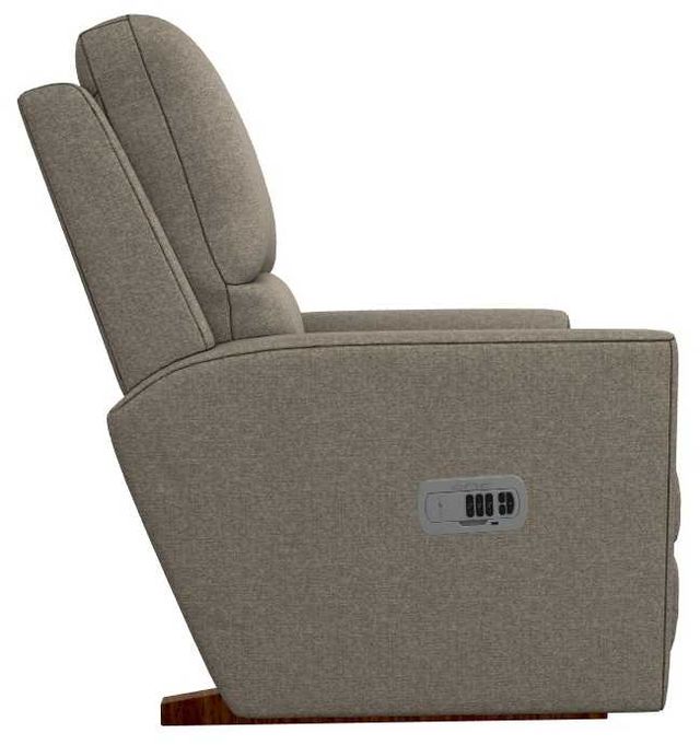 La-Z-Boy® Wynne Fawn Power Rocking Recliner with Headrest and Lumbar-3