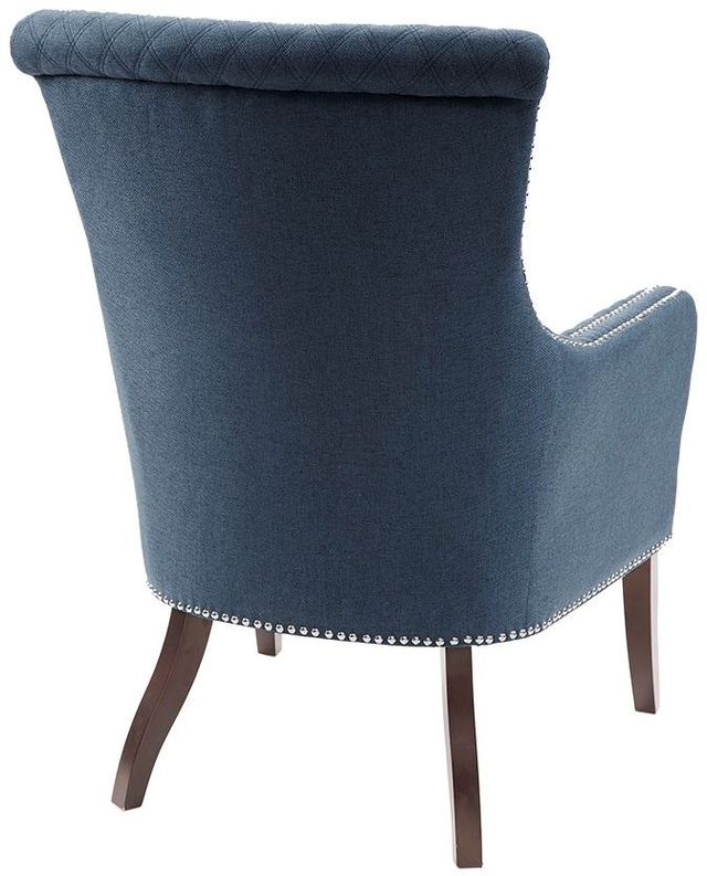Olliix by Madison Park Dark Blue Heston Accent Chair-3