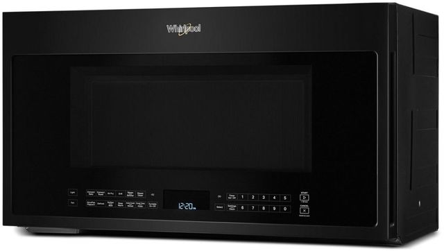 Whirlpool® 1.9 Cu. Ft. Black Over The Range Microwave -1