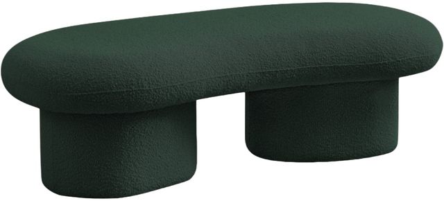 Meridian Furniture Luka Green Bench-0
