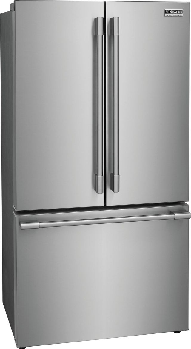 Frigidaire Professional® 36 in. 23.3 Cu. Ft. Smudge-Proof® Stainless Steel Counter Depth French Door Refrigerator-1