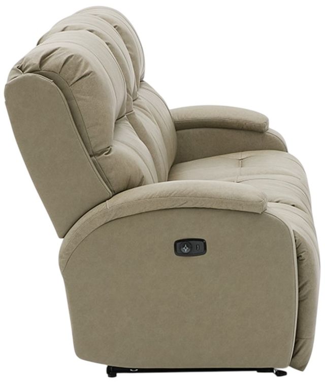 Best® Home Furnishings Customizable Maverly Leather Power Tilt Headrest Space Saver Sofa-3