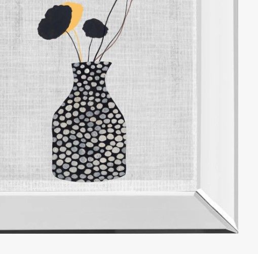 Classy Art Decorated Vase with Plant II by Melissa Wang Wall Art-1