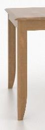 Canadel Customizable Core Honey Washed 30" Rectangular Table-3