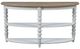 Liberty Furniture Turnberry Park Toasted Oat Sofa Table with Washed White Base-2
