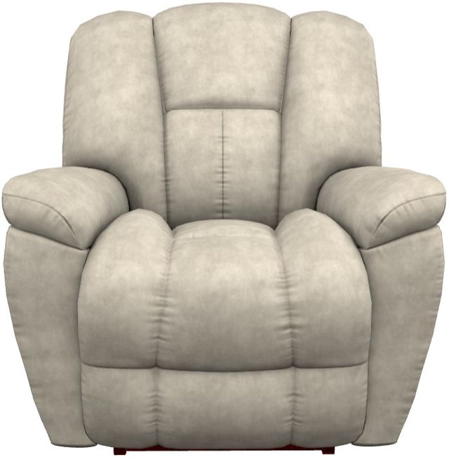 La-Z-Boy® Maverick Stucco Power Rocking Recliner with Headrest-1