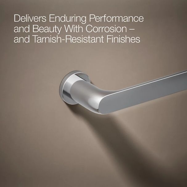 KOHLER® Avid® Polished Chrome 30" Towel Bar-4