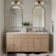 Butler Specialty Company Nora Light Oak 4-Doors Bathroom Vanity-1