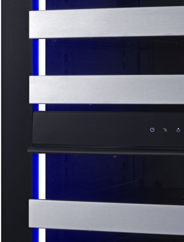 Summit® 24" Stainless Steel Built-In Wine Cooler-2