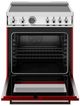 Bertazzoni Professional Series 30" Rosso Glossy Pro Style Induction Range-1