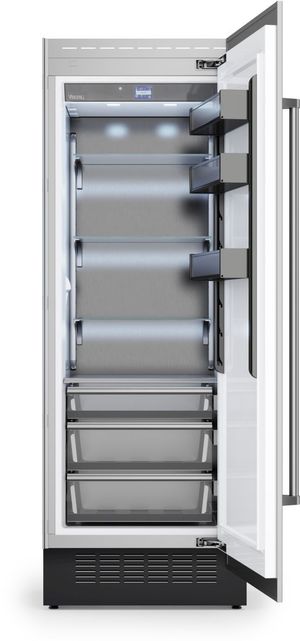 Front view of the Viking® Veil Series 30" 16.9 Cu. Ft. Panel Ready Built-In Column Refrigerator