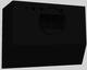 Vent-A-Hood® 30" Black Wall Mounted Liner Insert-1
