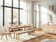 LH Home Gia Light Diftwood Dining Table-1