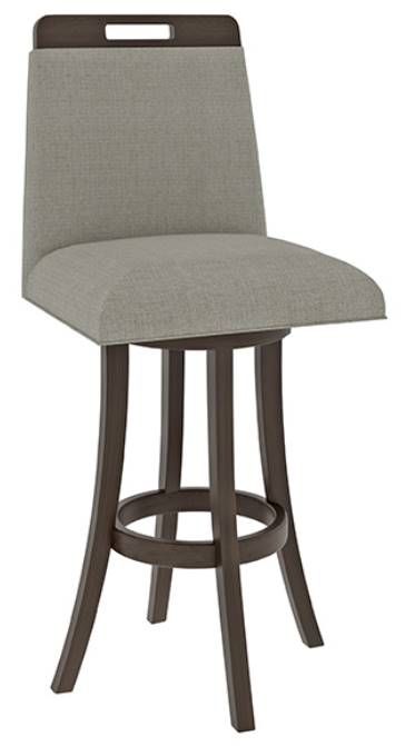 Country View Woodworking Customizable 30" Swivel Bar Chair-0