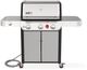 Weber® Genesis S-335C 3-Burner Stainless Steel Freestanding Natural Gas Grill-0