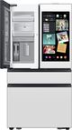 Samsung Bespoke 36" 22.5 Cu. Ft. White Glass Counter Depth French Door Refrigerator with AI Family Hub™-2