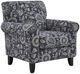 Fusion Furniture Brianne Powder Accent Chair-0