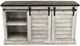 American Heartland Manufacturing Rustic Two Tone 57" Quaint Shutter TV Stand-3